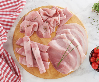 Superior cooked slice hams Superior cooked slice hams