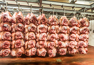 Innovative charcutier_ham on the bone